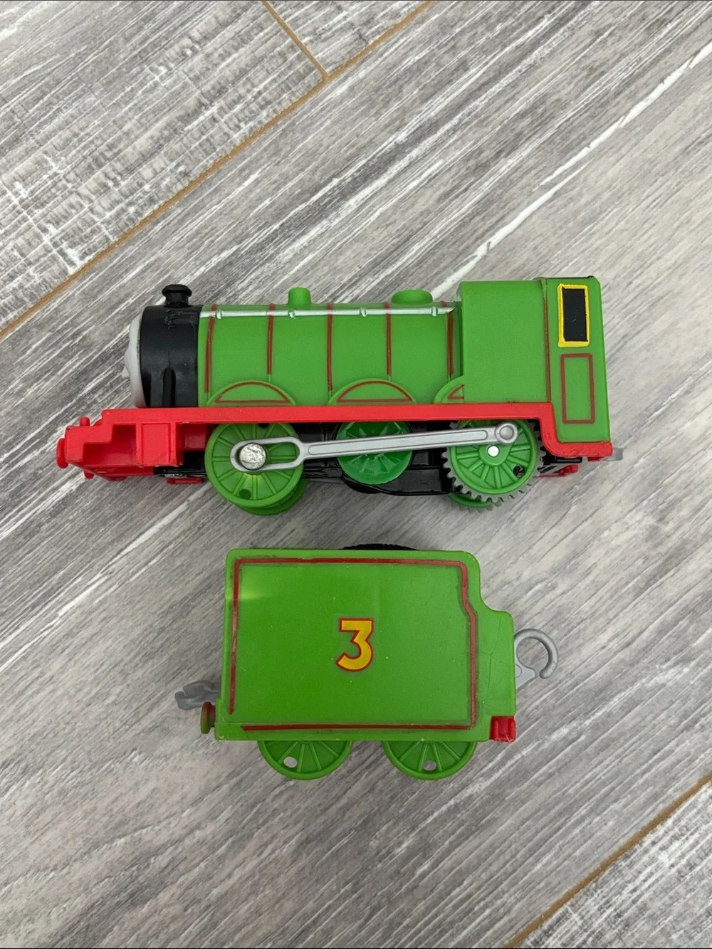 Henry and Tender Motorized Trackmaster - Thomas & Friends WORKS!